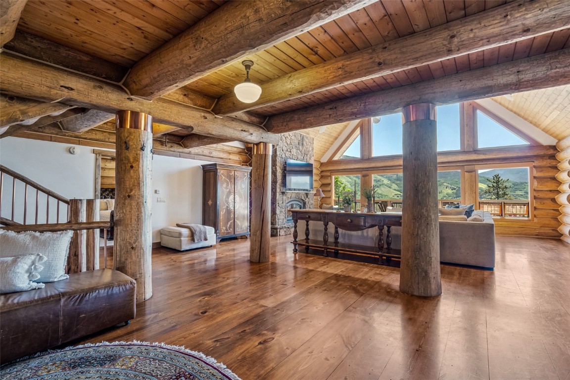 245 Easy Bend Trail Silverthorne, CO 80498 - Photo 4 of 45 a living room with furniture and a large window