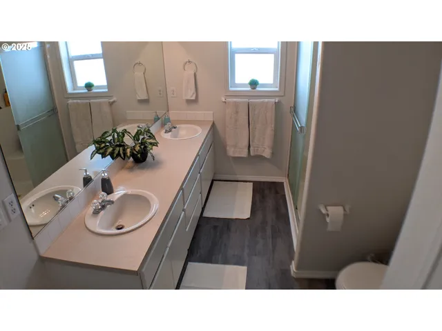 a close view of a utility room