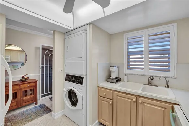 a view of bathroom sink and mirror