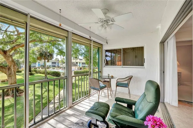 a view of a livingroom with furniture