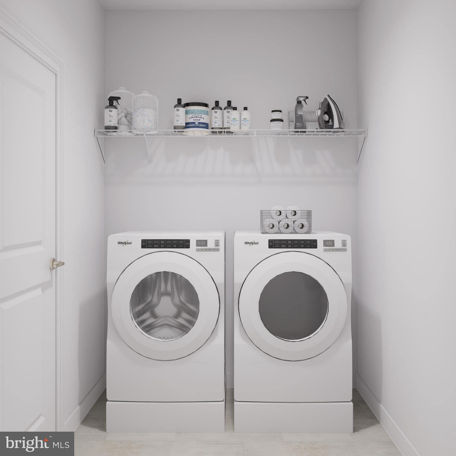 83 Bethlehem Pike, Unit 1109 Colmar, PA 18915 - Photo 17 of 19 a utility room with dryer and washer