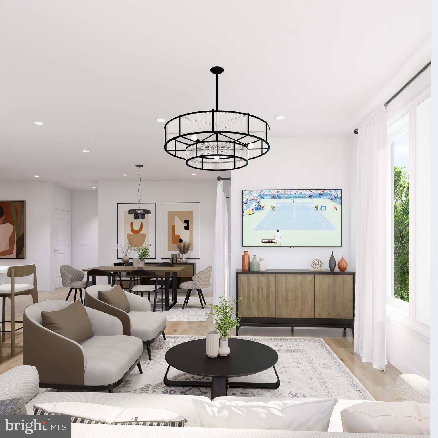 83 Bethlehem Pike, Unit 1109 Colmar, PA 18915 - Photo 6 of 19 a living room with furniture and a chandelier