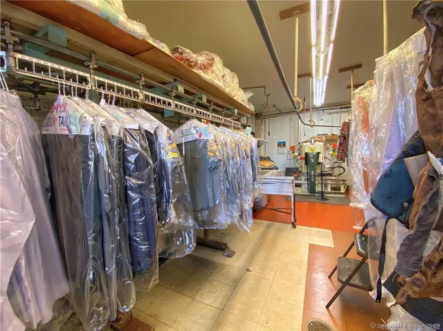 a view of storage and utility room