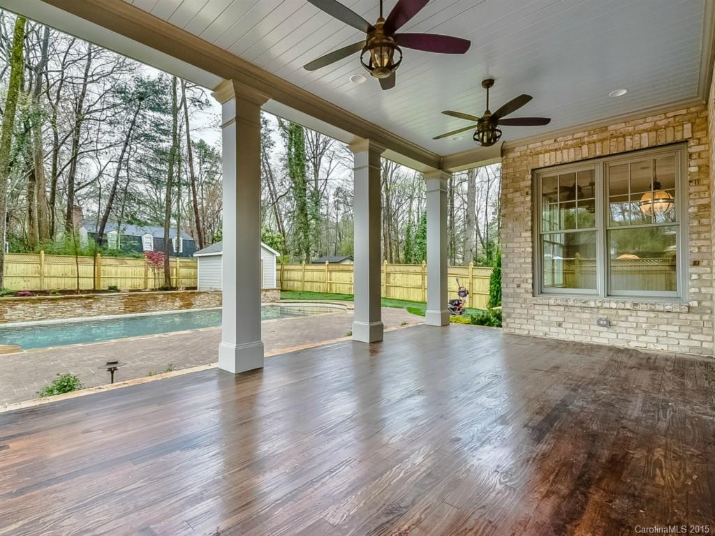 522 Ashworth Road Charlotte, NC 28211 - Photo 22 of 24 wooden floor in an empty room with a window