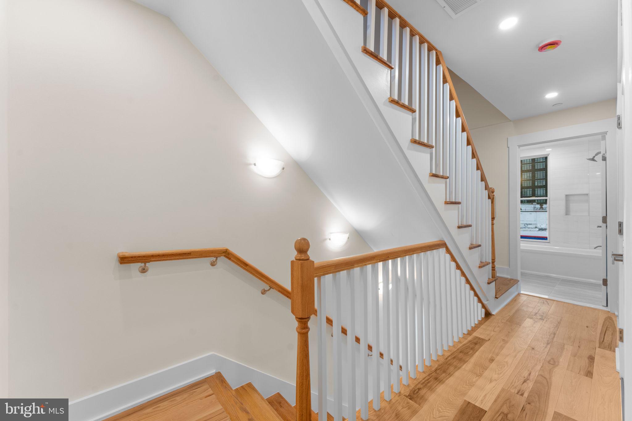 521 Florida Avenue Northeast, Unit 2 Washington, DC 20002 - Photo 29 of 38 a view of a hallway with staircase
