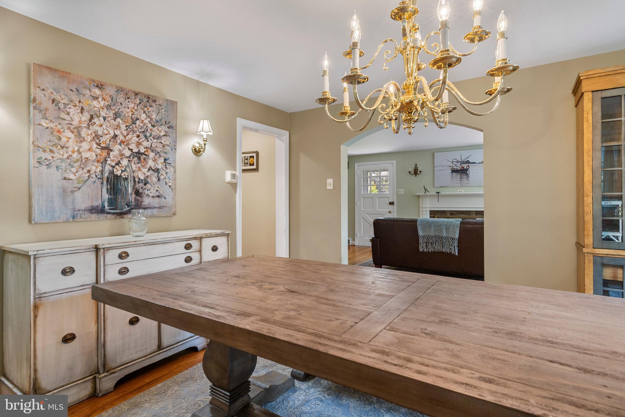 1202 Jericho Road Abington, PA 19001 - Photo 14 of 71 Formal Dining Area looking into Living Room