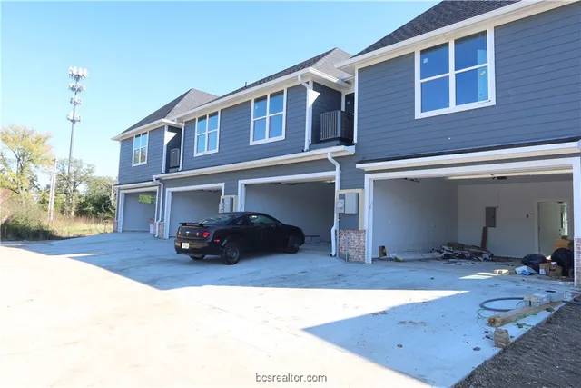 a view of a house with a patio