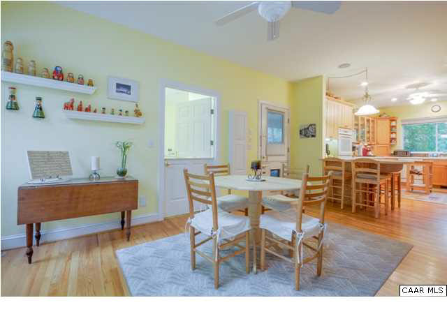 60 Roslyn Heights Road Charlottesville, VA 22901 - Photo 25 of 40 a dining room with furniture and wooden floor
