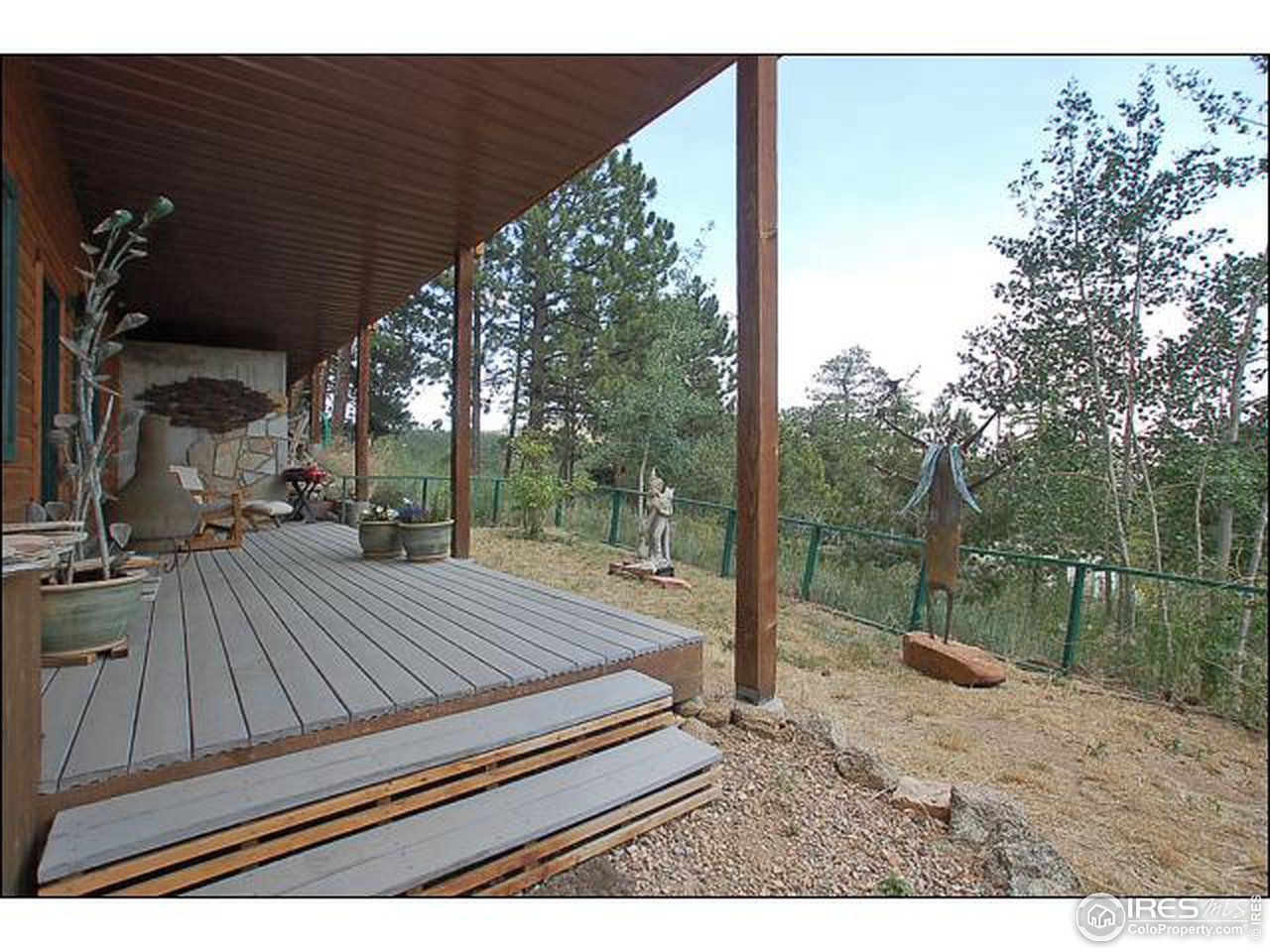 3084 Sugarloaf Road Boulder, CO 80302 - Photo 12 of 15 Family Room Deck