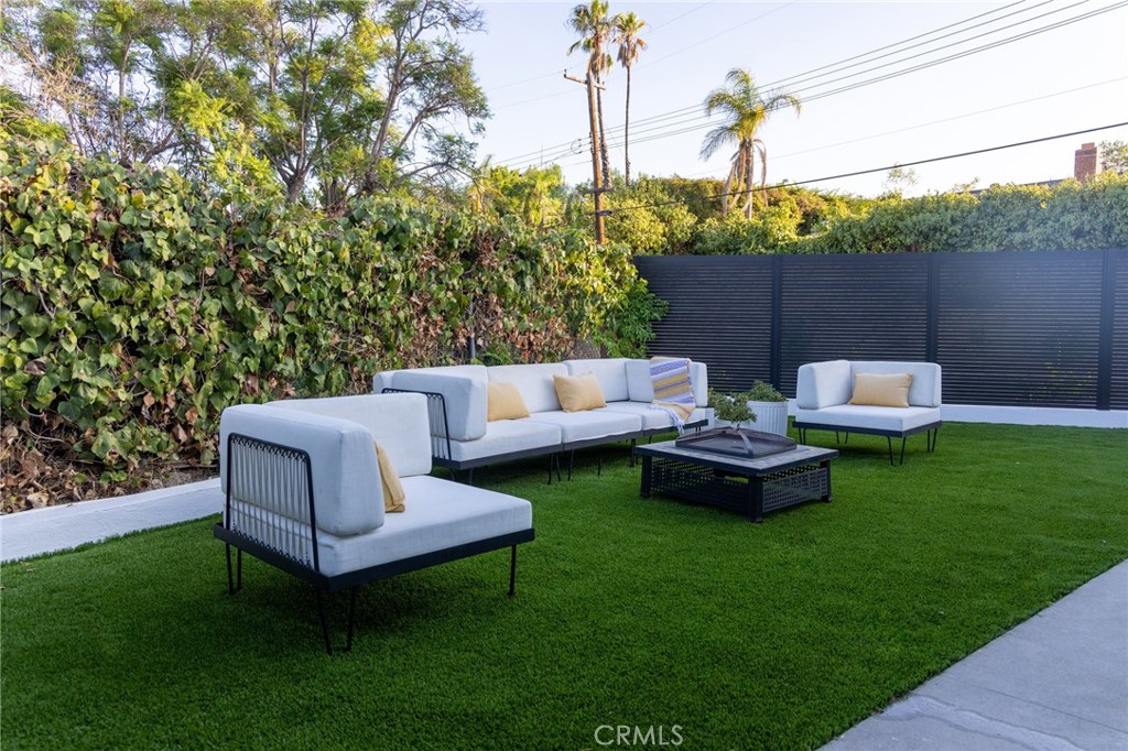 20551 Rhoda Street Woodland Hills, CA 91367 - Photo 9 of 9 a garden view with a seating space