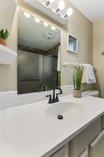 a close view of sink tap
