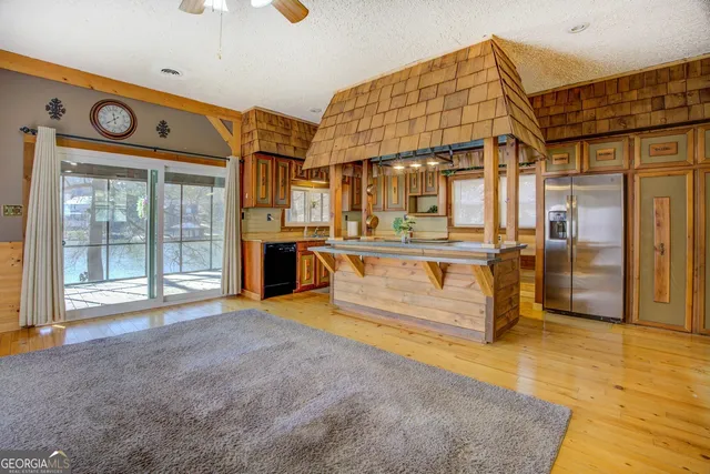 a view of front door