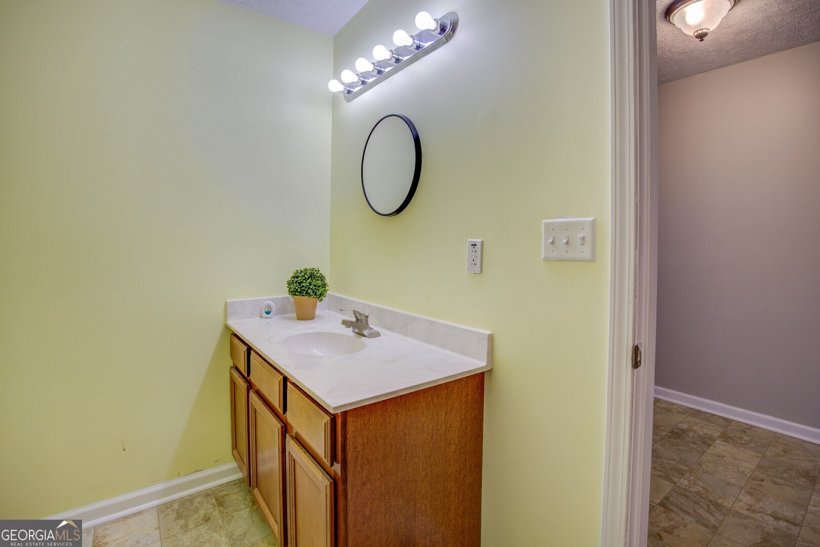 162 Collins Road Jackson, GA 30233 - Photo 55 of 77 a bathroom with a sink and a mirror