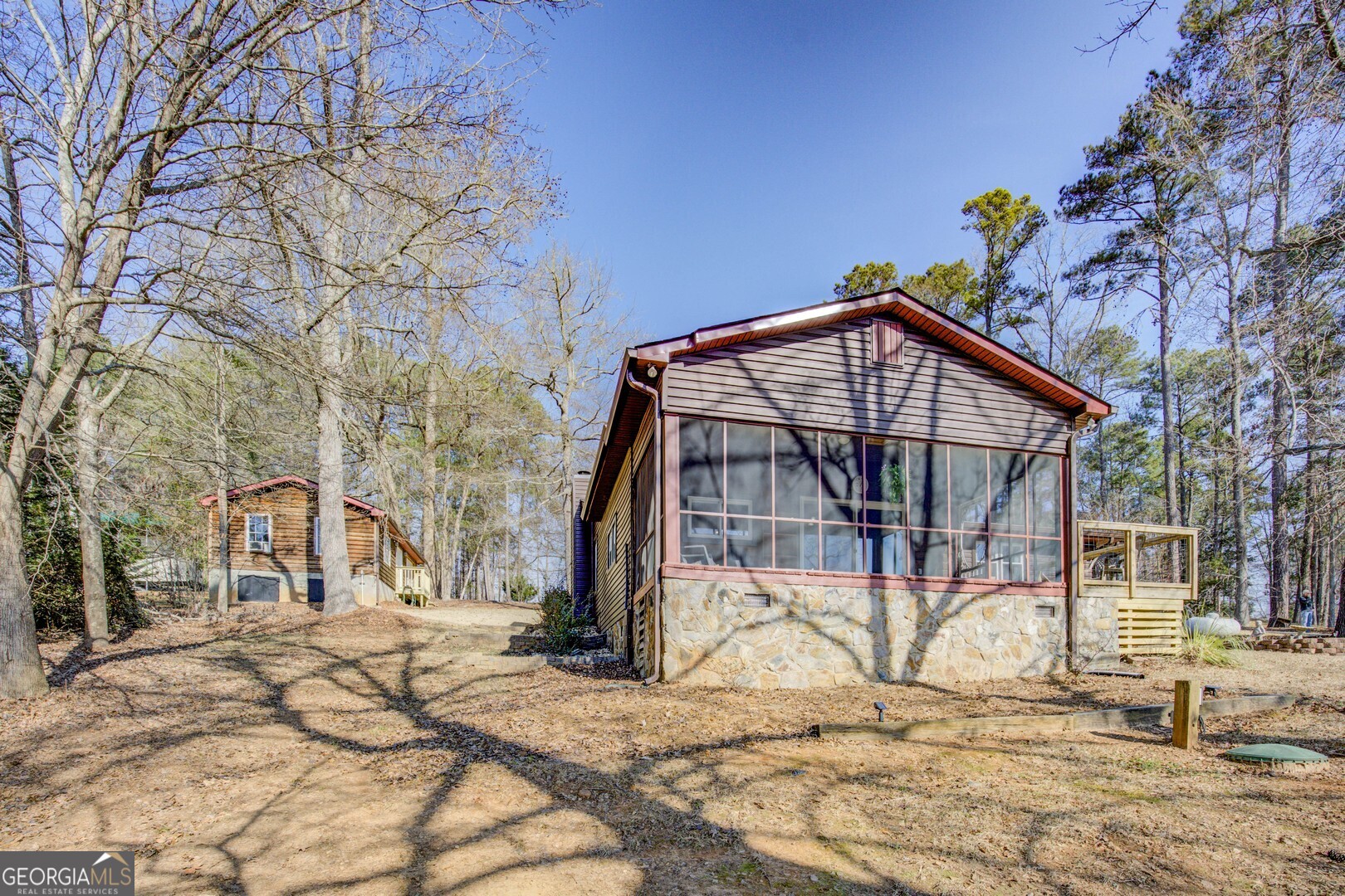 162 Collins Road Jackson, GA 30233 - Photo 58 of 77 a view of a house with snow on the wall