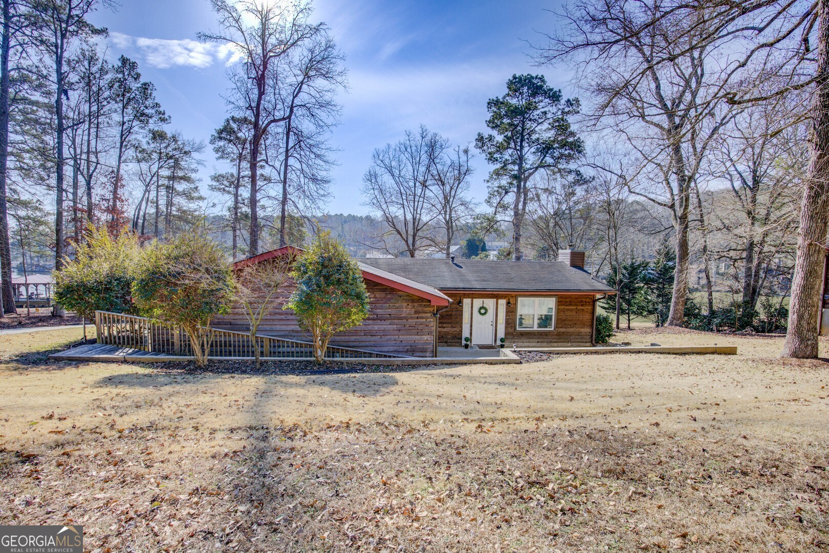 162 Collins Road Jackson, GA 30233 - Photo 61 of 77 a front view of a house with a yard