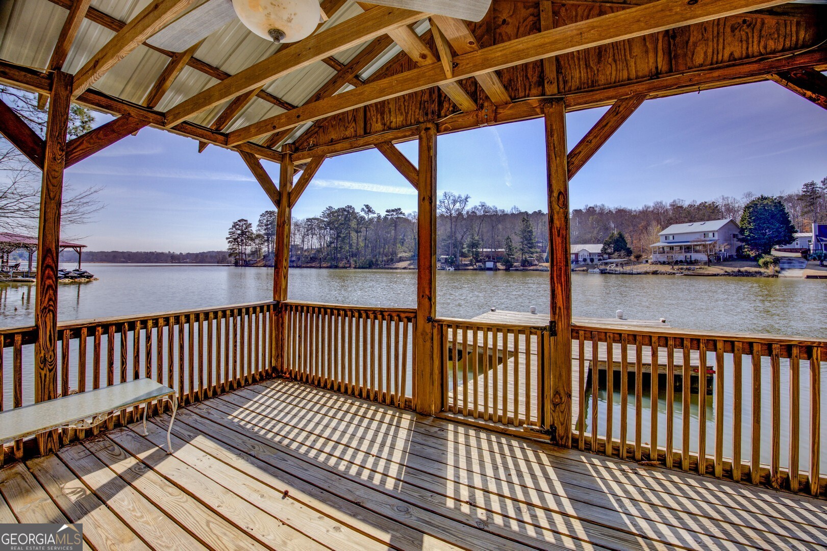 162 Collins Road Jackson, GA 30233 - Photo 9 of 77 a view of balcony with wooden floor