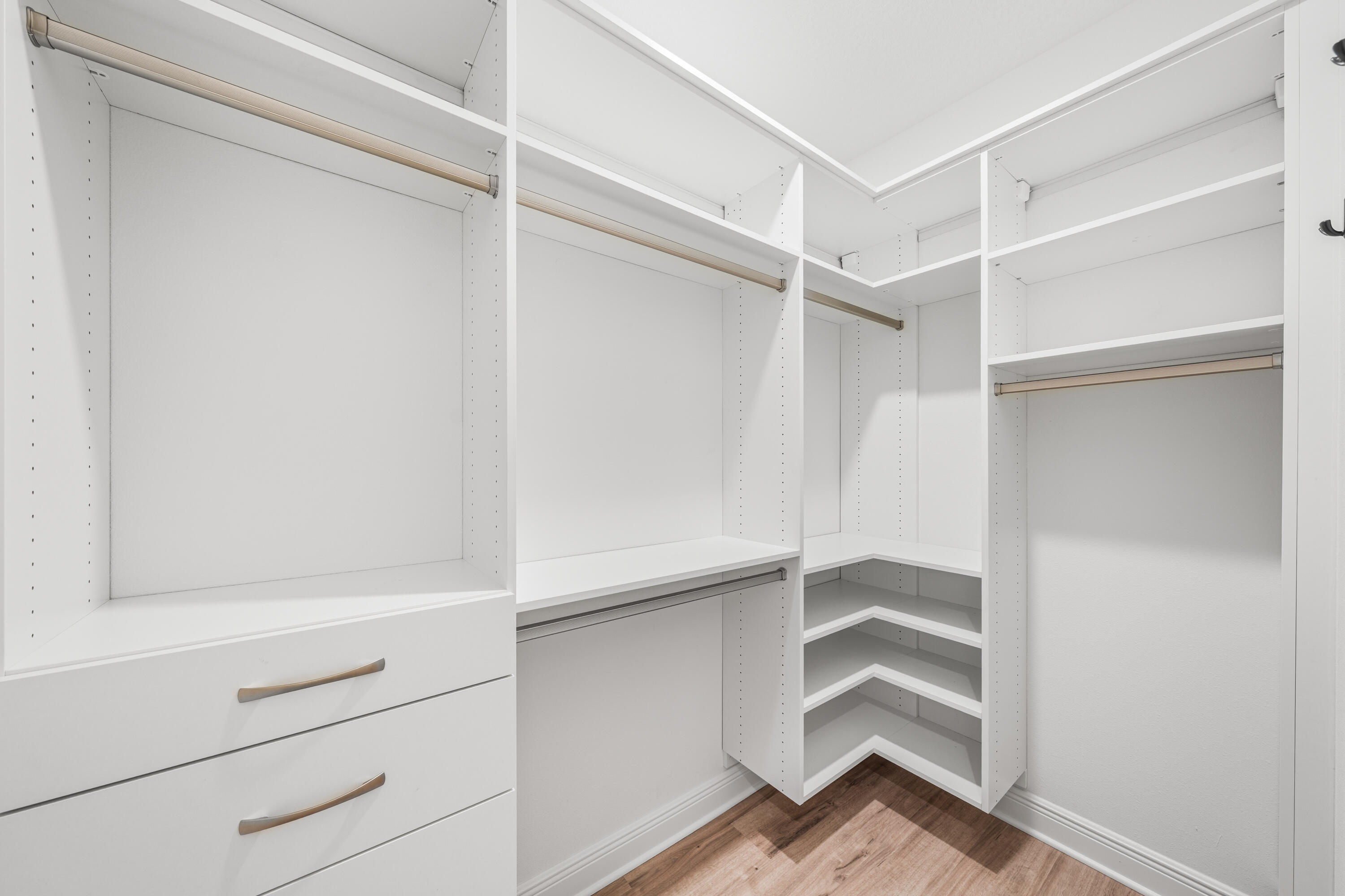 157 Jr's Way Santa Rosa Beach, FL 32459 - Photo 33 of 45 a view of an empty walk in closet