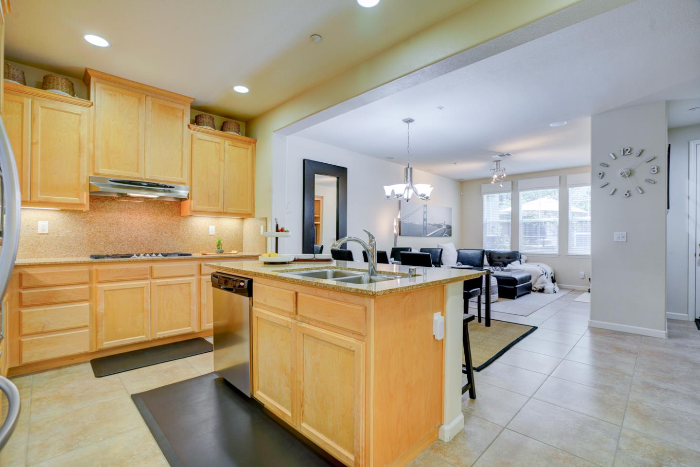 5236 Fioli Loop San Ramon, CA 94582 - Photo 14 of 40 a kitchen with a stove a refrigerator and a sink