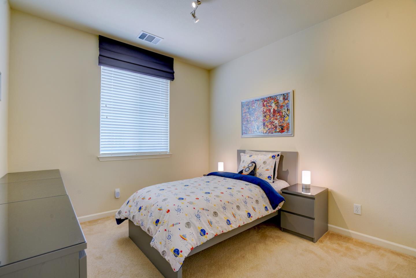 5236 Fioli Loop San Ramon, CA 94582 - Photo 17 of 40 a bedroom with a bed and a window