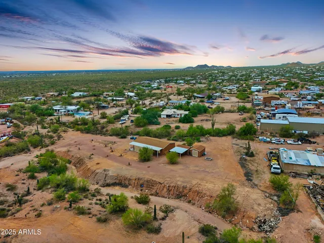 an aerial view of a city with lots of residential buildings