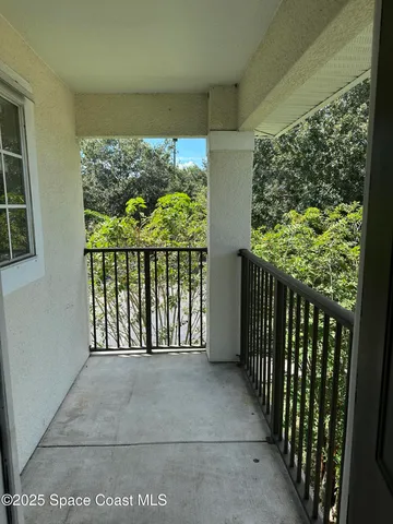 a view of a porch