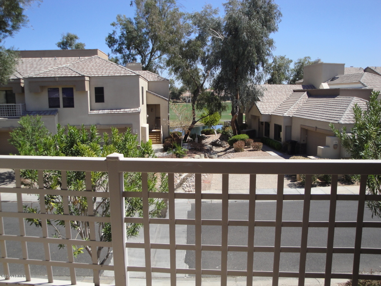 7272 East Gainey Ranch Road, Unit 46 Scottsdale, AZ 85258 - Photo 6 of 10 View from Master Balcony to Golf Course