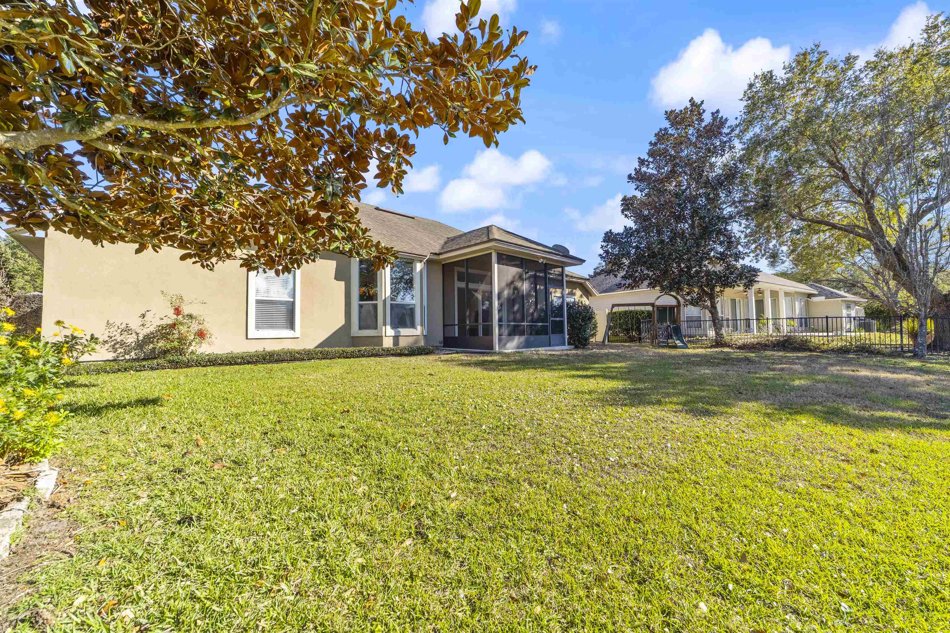 145 Whisper Ridge Drive St. Augustine, FL 32092 - Photo 19 of 32 a house view with swimming pool in front of it