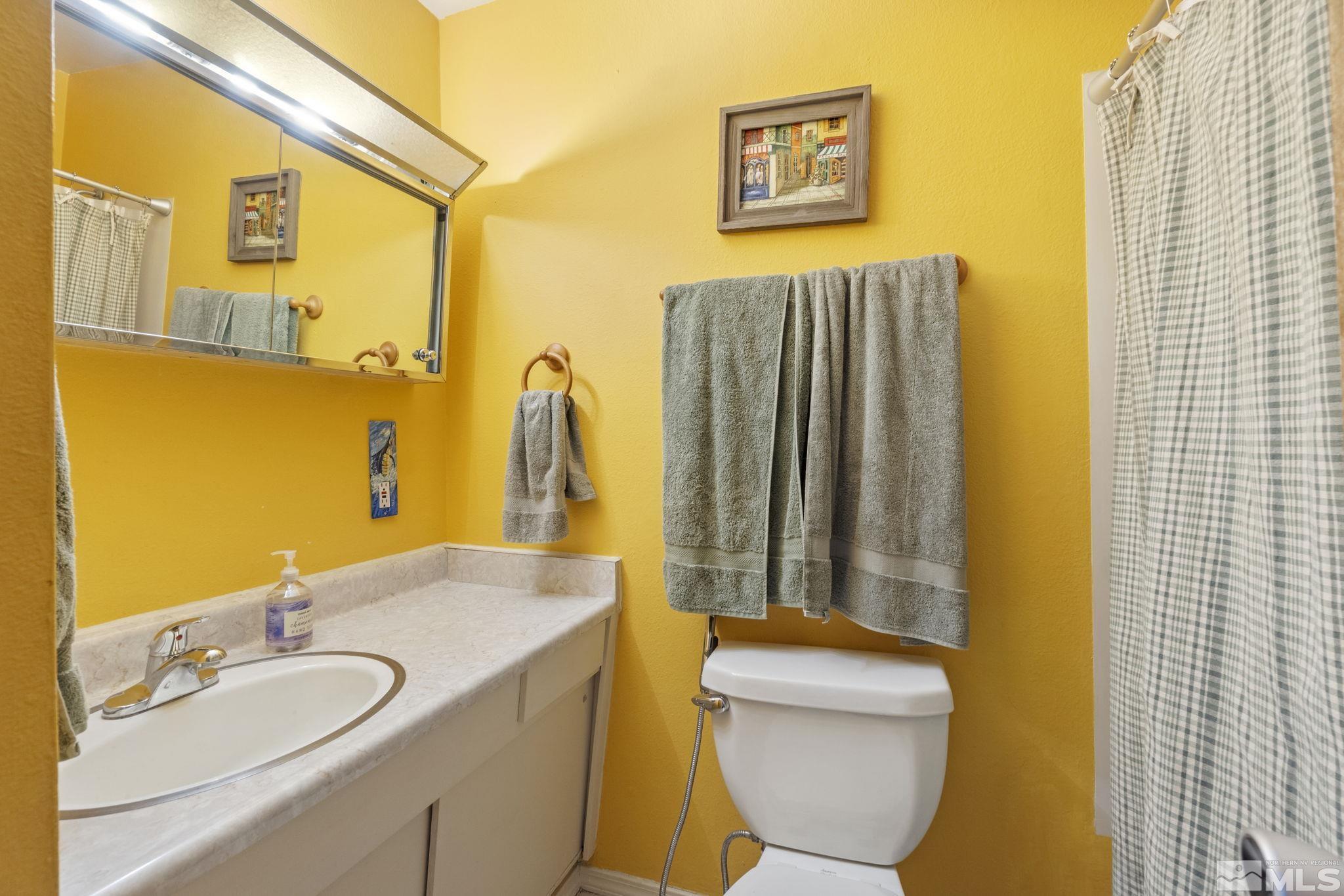 1480 Rayburn Drive Reno, NV 89503 - Photo 17 of 29 a bathroom with a sink and a mirror
