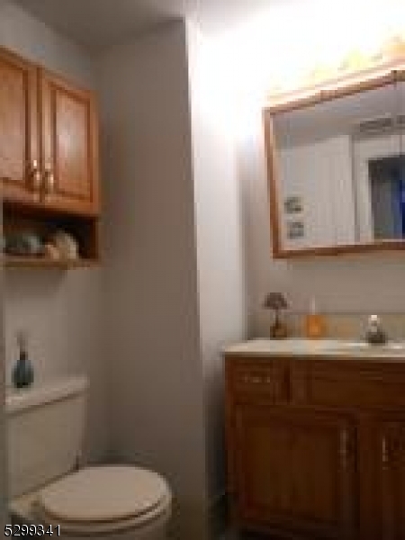206 Ryerson Road Lincoln Park, NJ 07035 - Photo 9 of 23 a bathroom with a toilet sink and mirror