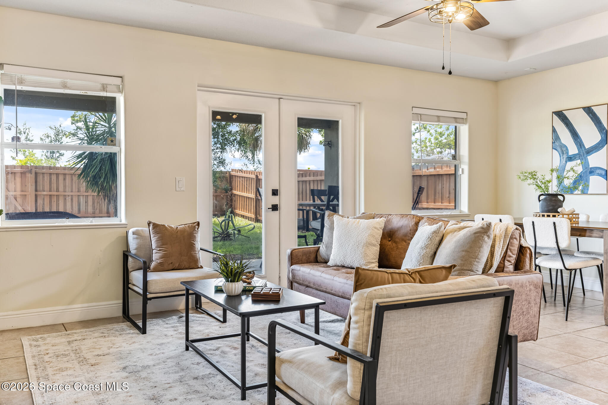 4231 Brantley Circle Rockledge, FL 32955 - Photo 14 of 28 Living/Patio Doors