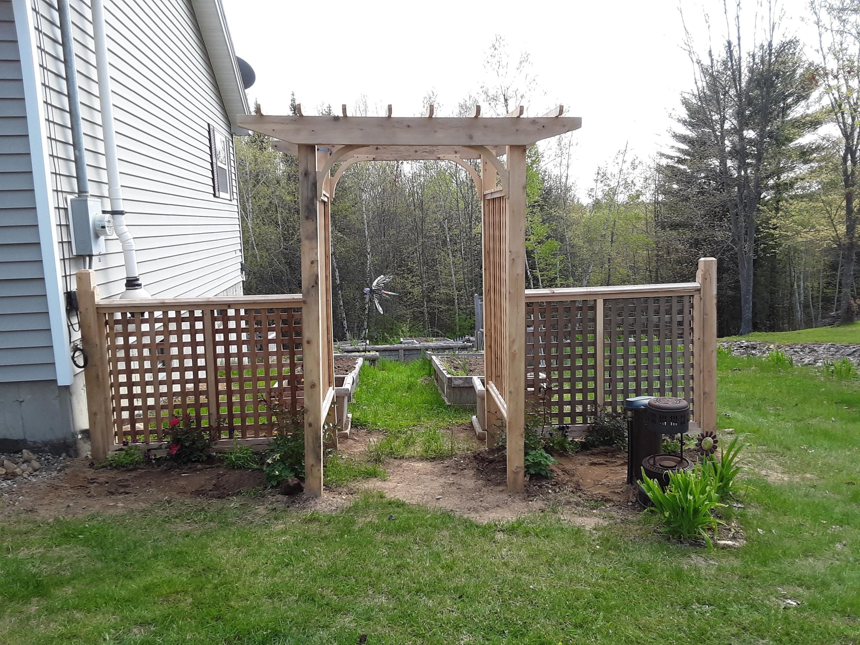 78 Smith Road Lebanon, ME 04027 - Photo 7 of 43 Arbor and planter boxes