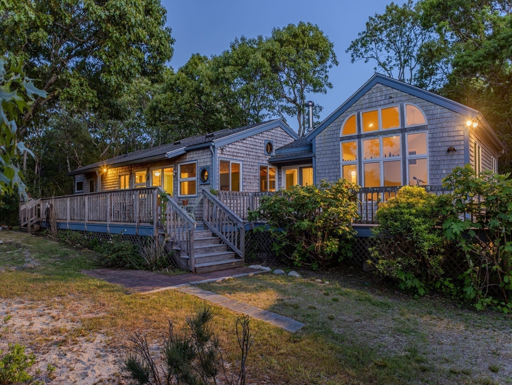 453 Lighthouse Road Aquinnah, MA 02535 - Photo 31 of 39 a view of a big yard in front of house