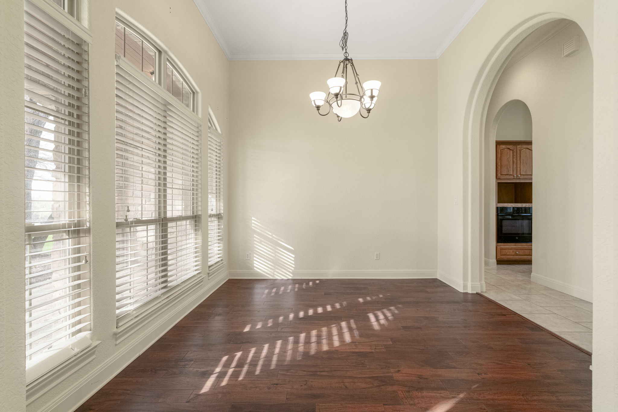 301 Goldridge Drive Georgetown, TX 78633 - Photo 14 of 40 The formal dining room is set at the entry, with quick access to the kitchen for a seamless serving experience.