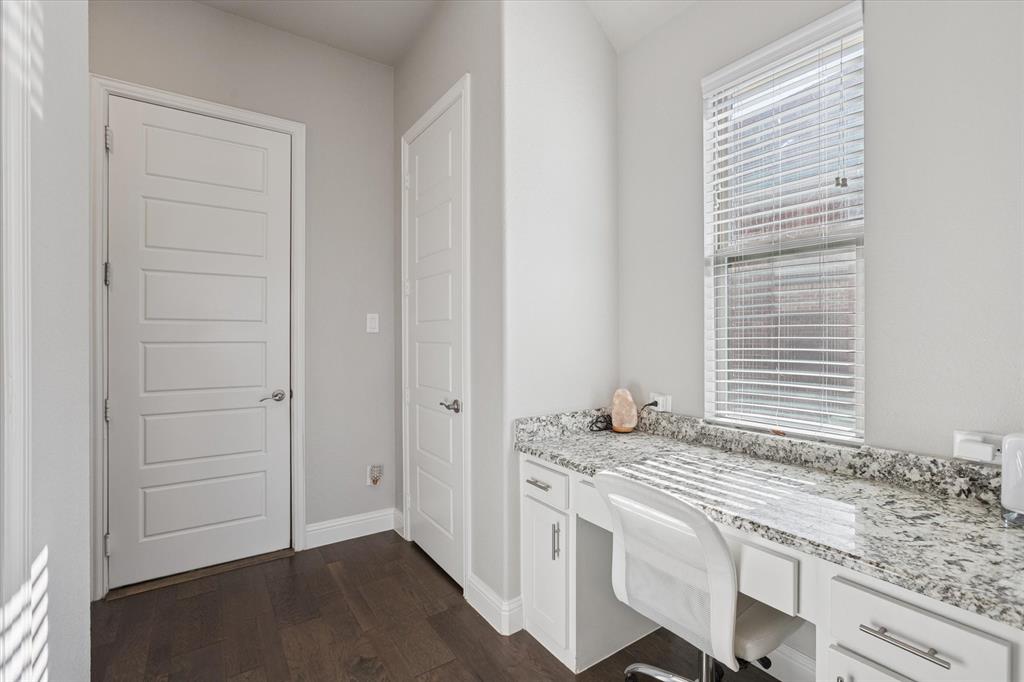 11375 Misty Ridge Drive Flower Mound, TX 76262 - Photo 13 of 36 a bathroom with a granite countertop sink and a window