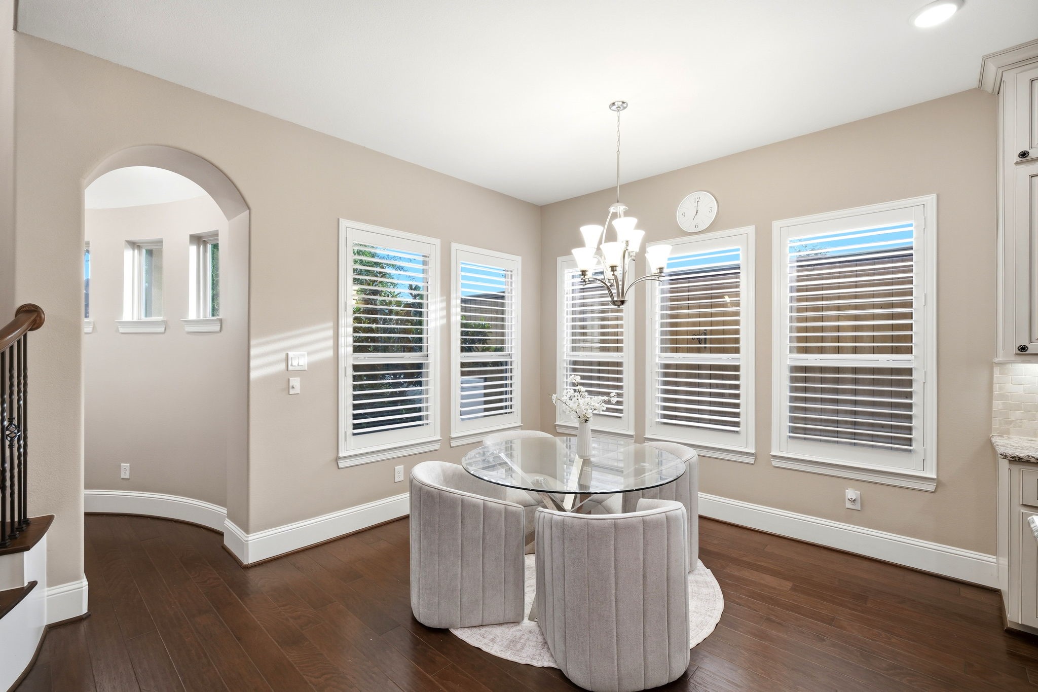 5815 Stratton Woods Drive Spring, TX 77389 - Photo 19 of 45 a living room with furniture and two window