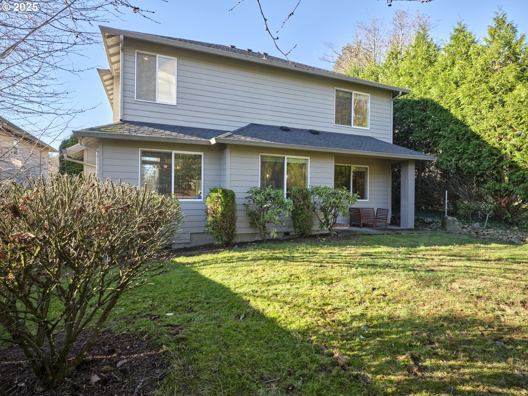 10410 Southeast French Road Vancouver, WA 98664 - Photo 40 of 43 a view of a house with pool and plants