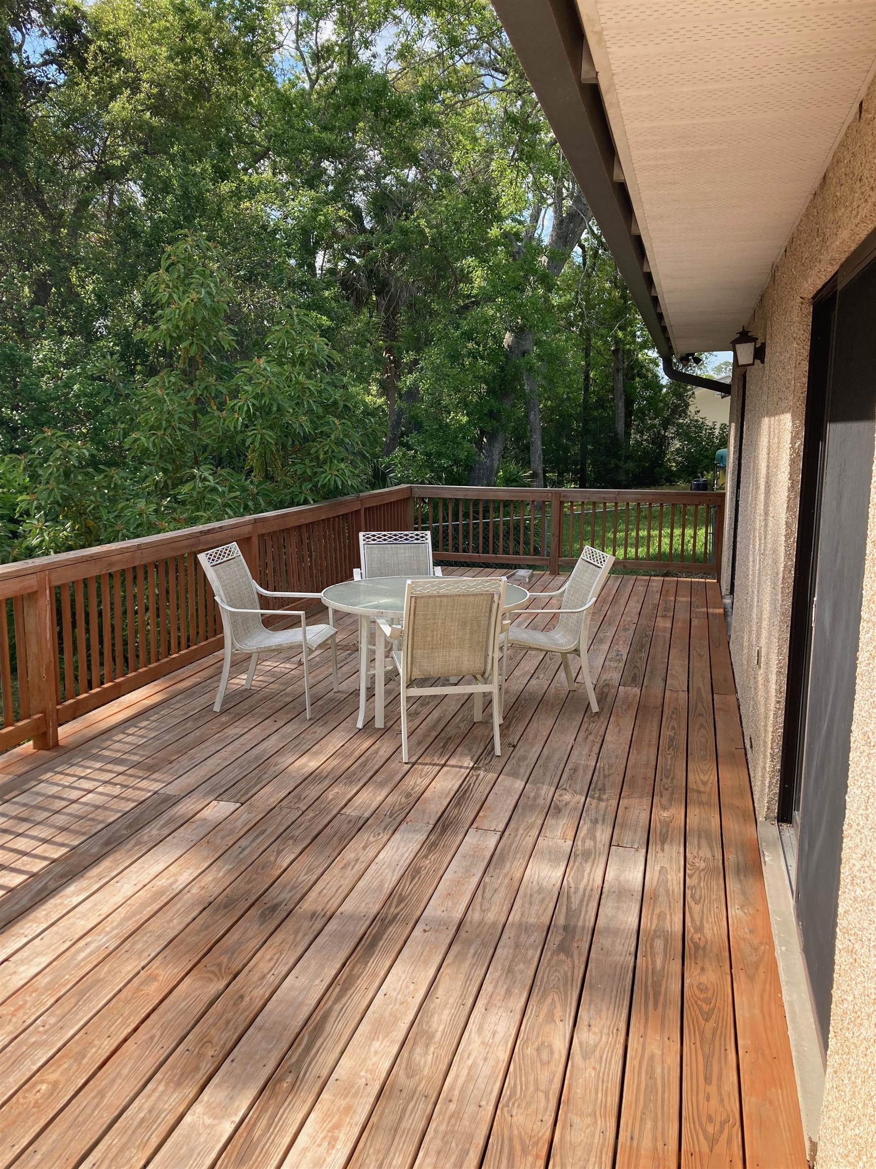356 Cypress Road St. Augustine, FL 32086 - Photo 32 of 40 a view of roof deck with patio