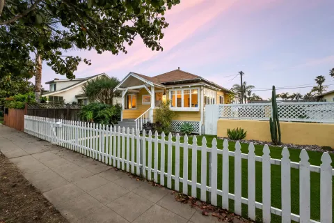 a front view of a house having yard