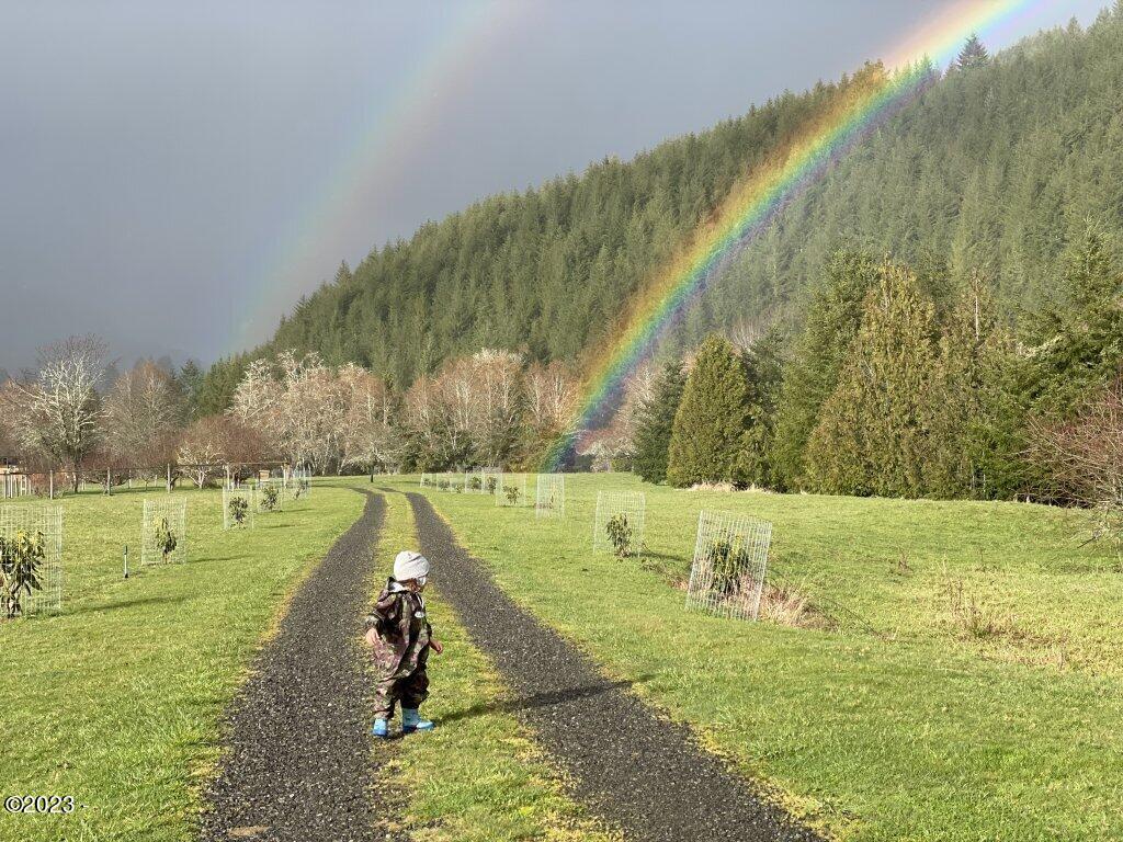 12319 Logsden Road Blodgett, OR 97326 - Photo 77 of 78 Double rainbow