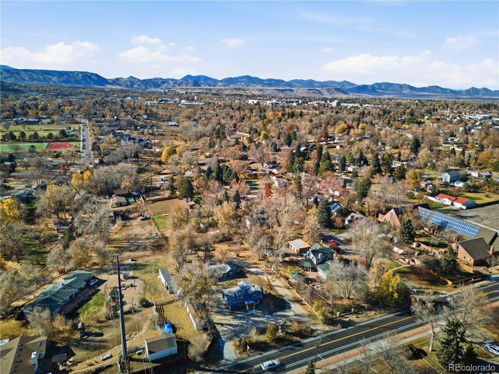 901 Garrison Street Lakewood, CO 80215 - Photo 47 of 47 an aerial view of multiple house