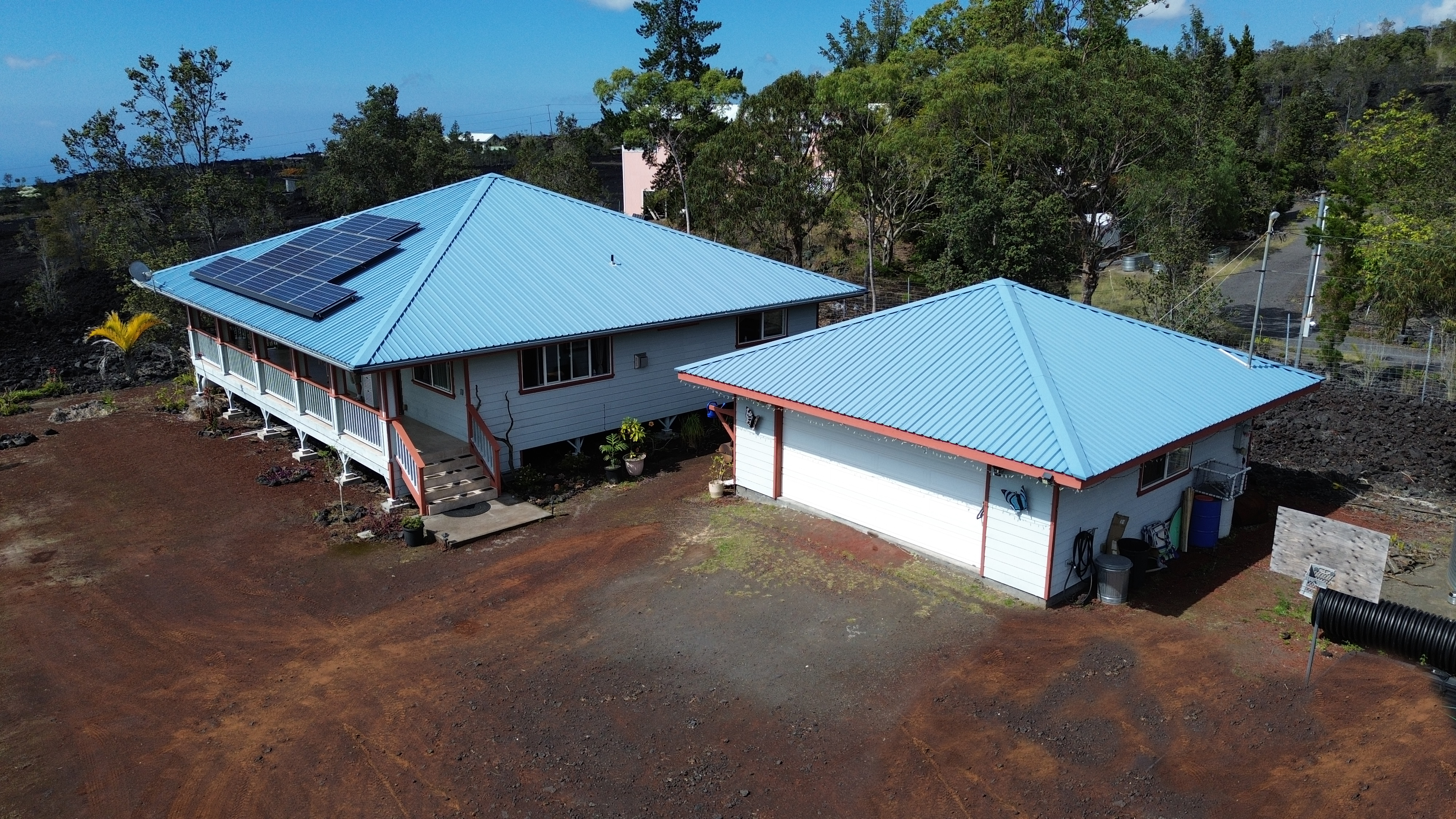 92-8901 Tiki Lane Ocean View, HI 96704 - Photo 5 of 24 an aerial view of a house