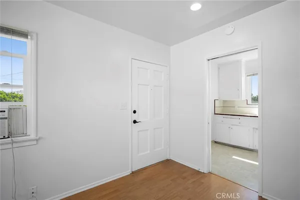 a view of empty room