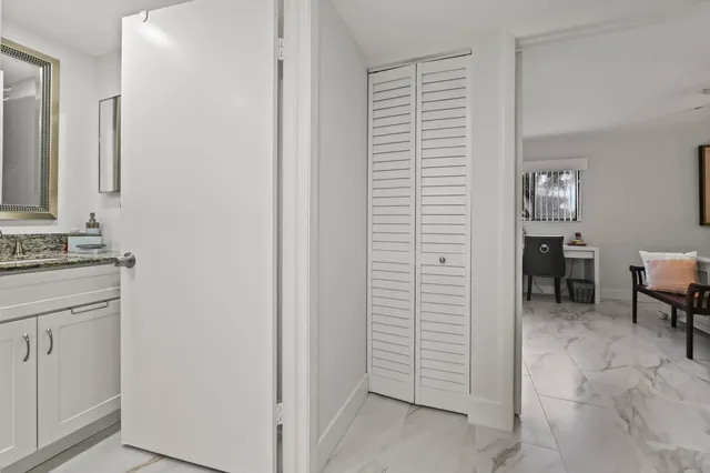 a view of a storage & utility room