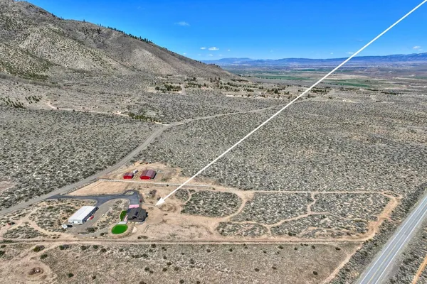 a view of roof with wooden floor