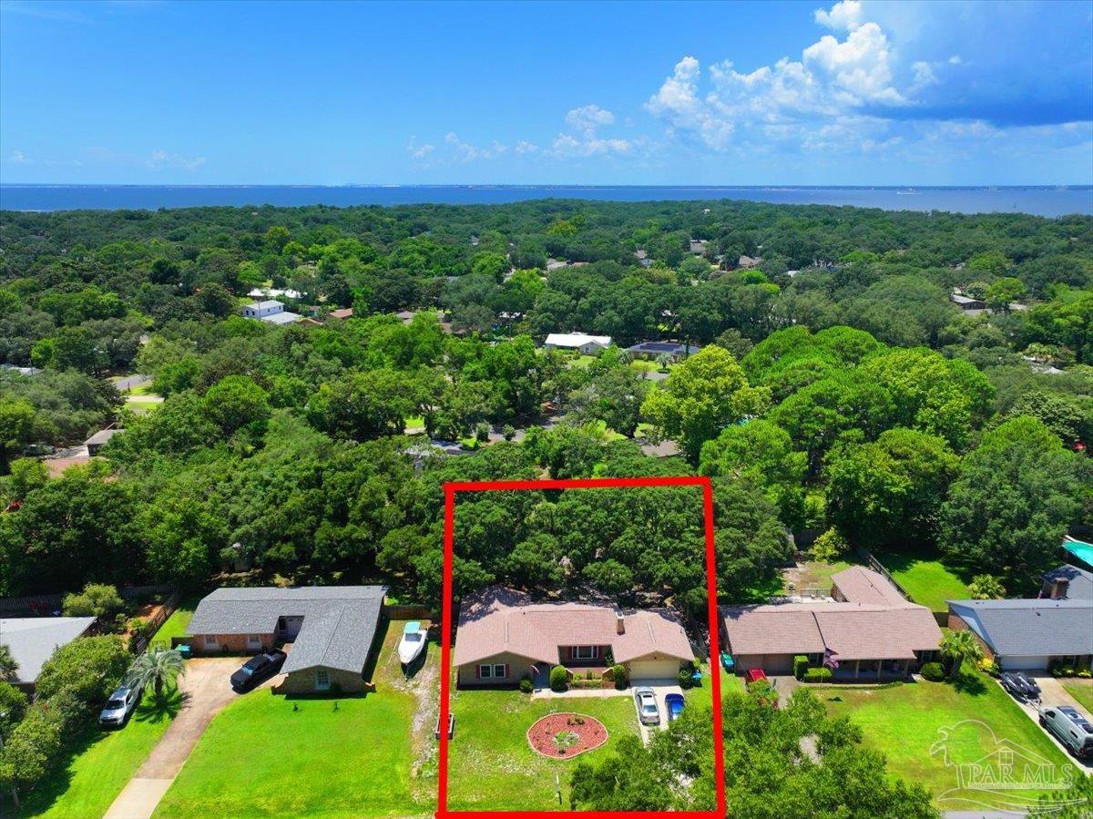 115 Bear Drive Gulf Breeze, FL 32561 - Photo 36 of 40 a view of a garden