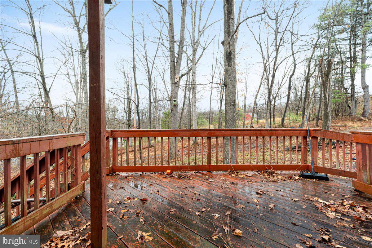 297 Deer Run Road Gore, VA 22637 - Photo 16 of 23 Serene deck amidst tranquil woods.