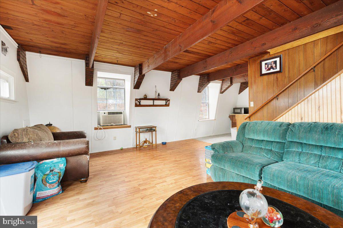 297 Deer Run Road Gore, VA 22637 - Photo 4 of 23 Spacious loft with charming beams.