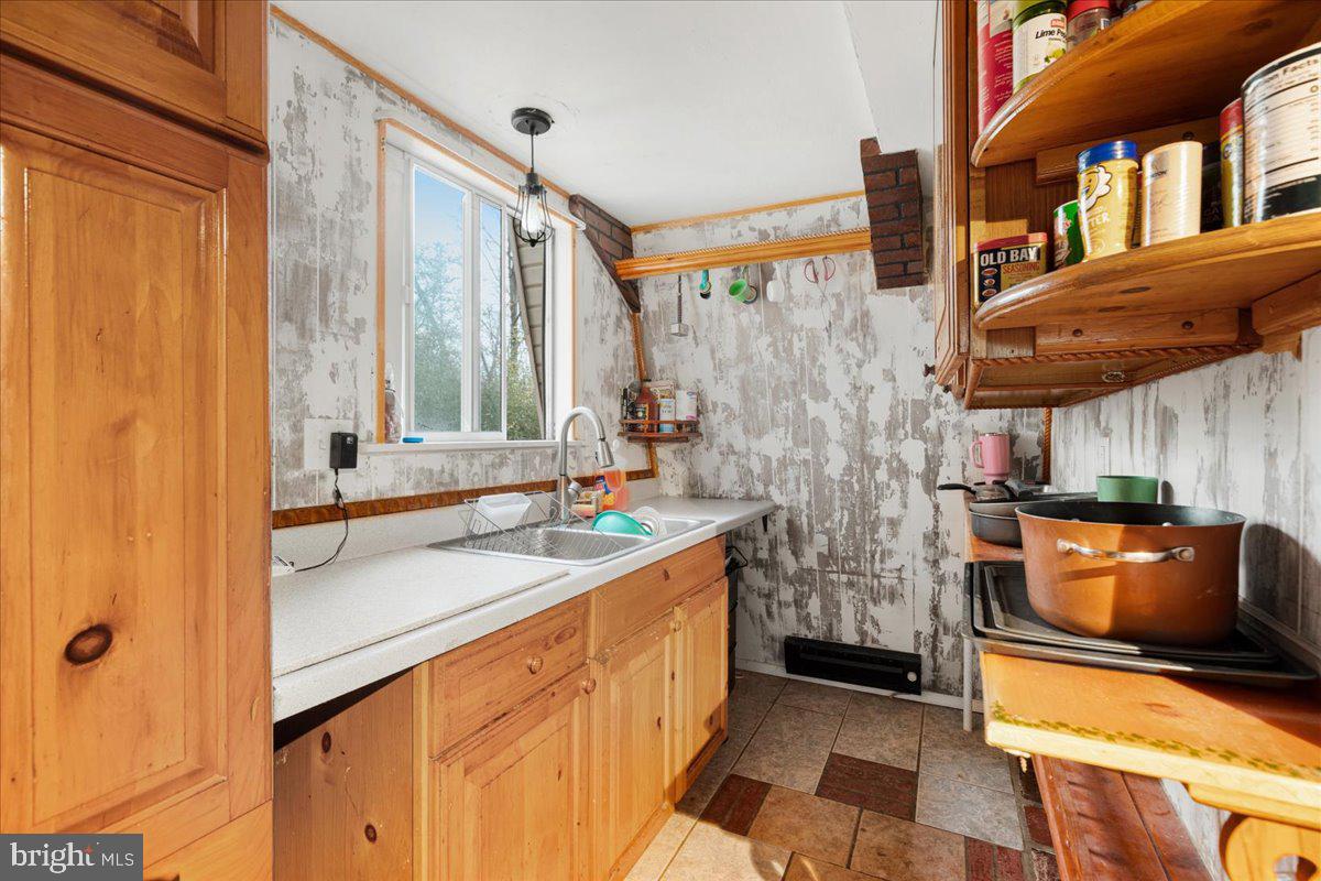 297 Deer Run Road Gore, VA 22637 - Photo 8 of 23 Charming rustic kitchen with natural light.