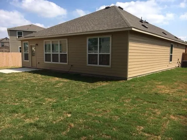 a house that has a backyard