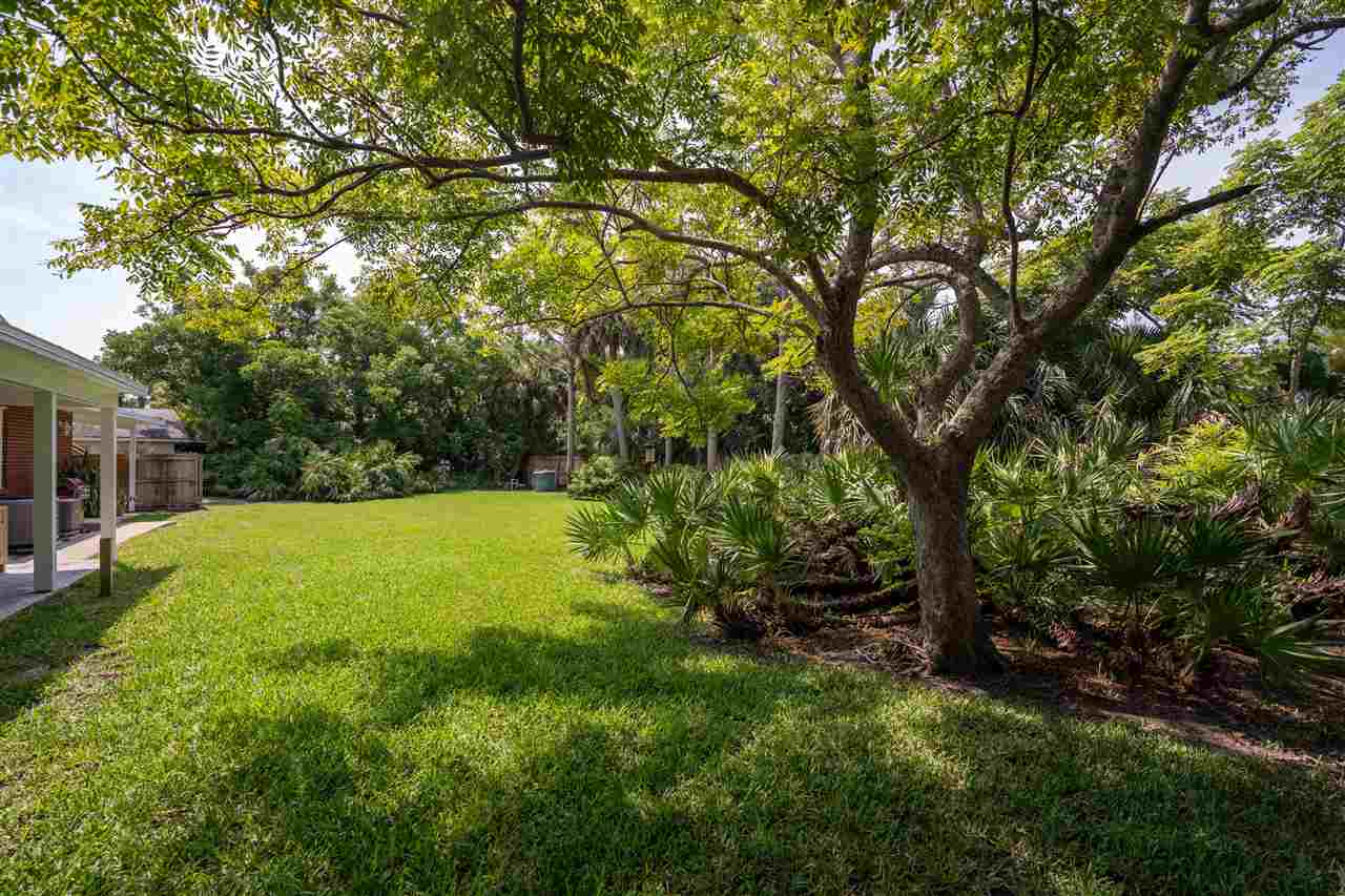 157 Ferrol Road St. Augustine, FL 32084 - Photo 40 of 40 a view of backyard with green space